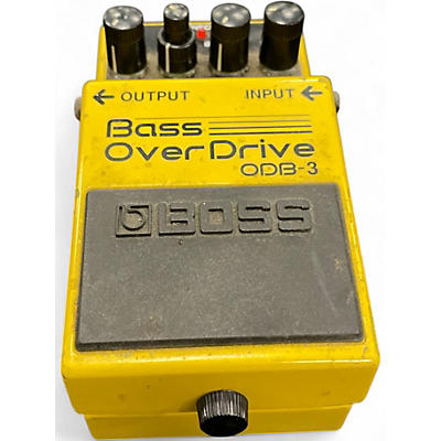 Used BOSS ODB3 Bass Overdrive Bass Effect Pedal