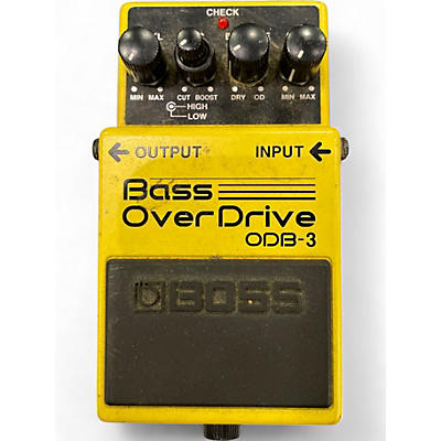 Used BOSS ODB3 Bass Overdrive Bass Effect Pedal