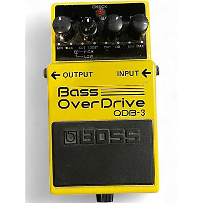Used BOSS ODB3 Bass Overdrive Bass Effect Pedal
