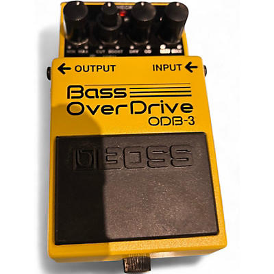 Used BOSS ODB3 Bass Overdrive Bass Effect Pedal