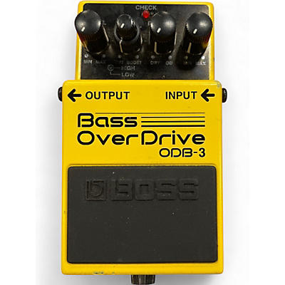 Used BOSS ODB3 Bass Overdrive Bass Effect Pedal
