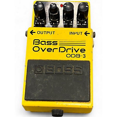 Used BOSS ODB3 Bass Overdrive Bass Effect Pedal