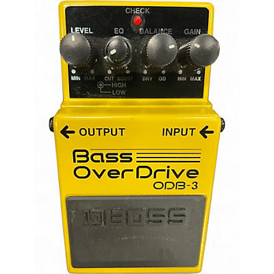Used BOSS ODB3 Bass Overdrive Bass Effect Pedal