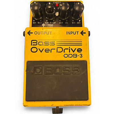 Used BOSS ODB3 Bass Overdrive Bass Effect Pedal