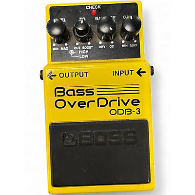 Used BOSS ODB3 Bass Overdrive Bass Effect Pedal