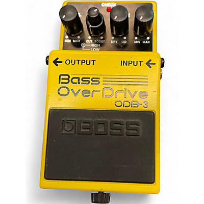 Used BOSS ODB3 Bass Overdrive Bass Effect Pedal