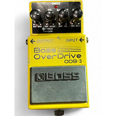 Used BOSS ODB3 Bass Overdrive Bass Effect Pedal