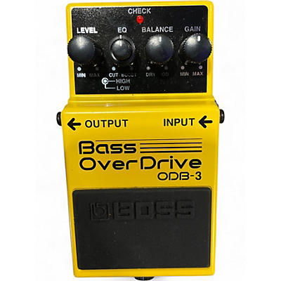 Used BOSS ODB3 Bass Overdrive Bass Effect Pedal