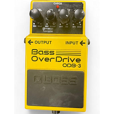 Used BOSS ODB3 Bass Overdrive Bass Effect Pedal