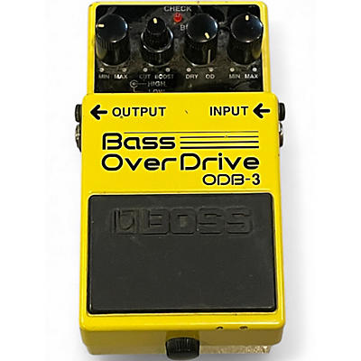 Used BOSS ODB3 Bass Overdrive Bass Effect Pedal