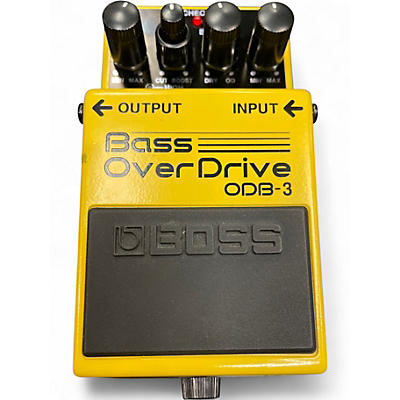 Used BOSS ODB3 Bass Overdrive Bass Effect Pedal