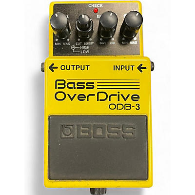 Used BOSS ODB3 Bass Overdrive Bass Effect Pedal