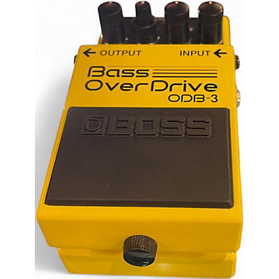 Used BOSS ODB3 Bass Overdrive Bass Effect Pedal