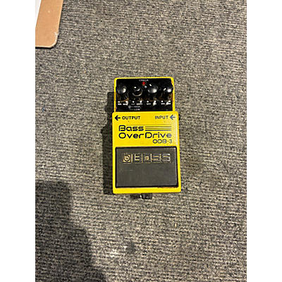 Used BOSS ODB3 Bass Overdrive Bass Effect Pedal