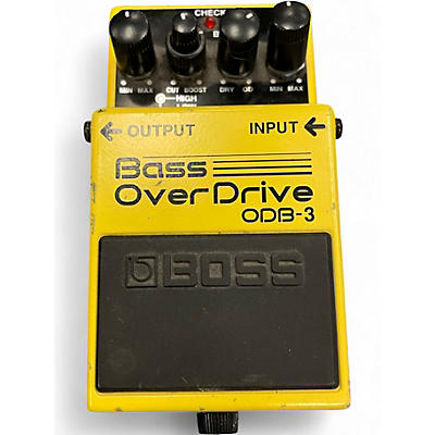 Used BOSS ODB3 Bass Overdrive Bass Effect Pedal