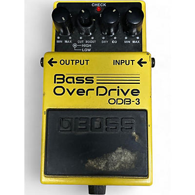 Used BOSS ODB3 Bass Overdrive Bass Effect Pedal