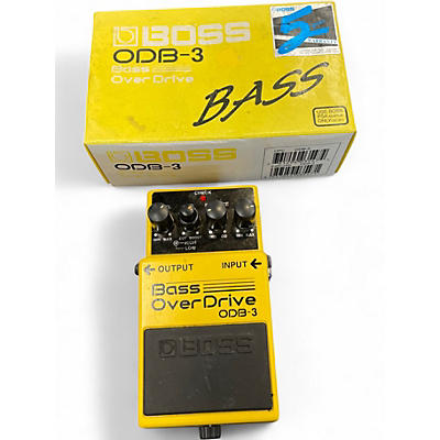 Used BOSS ODB3 Bass Overdrive Bass Effect Pedal