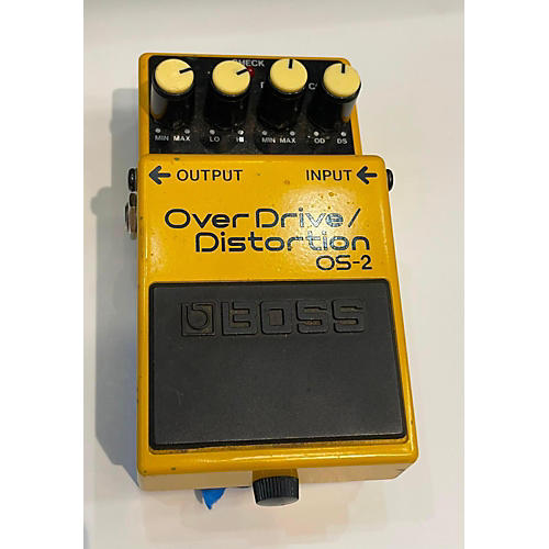 BOSS Used BOSS OS2 Overdrive Distortion Effect Pedal