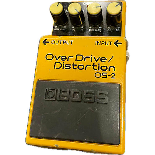 BOSS Used BOSS OS2 Overdrive Distortion Effect Pedal