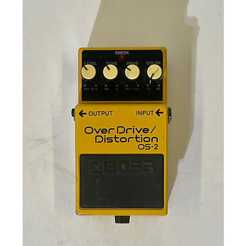 BOSS Used BOSS OS2 Overdrive Distortion Effect Pedal