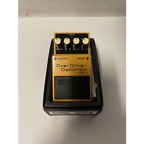 BOSS Used BOSS OS2 Overdrive Distortion Effect Pedal