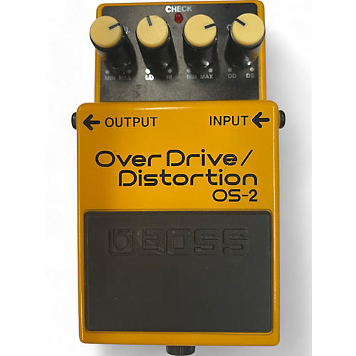 Used BOSS OS2 Overdrive Distortion Effect Pedal