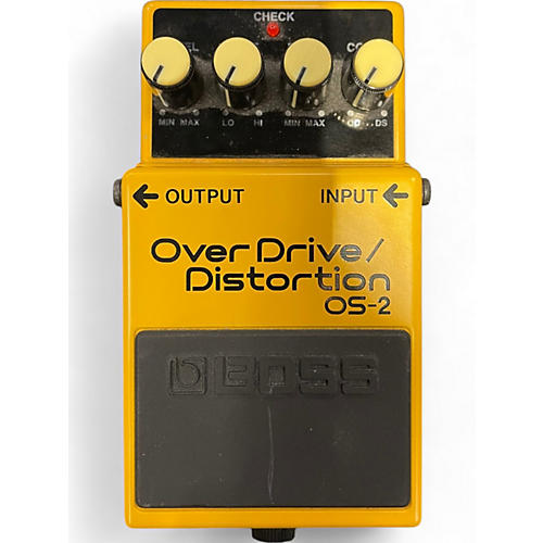 BOSS Used BOSS OS2 Overdrive Distortion Effect Pedal