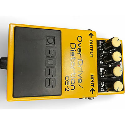 Used BOSS OS2 Overdrive Distortion Effect Pedal