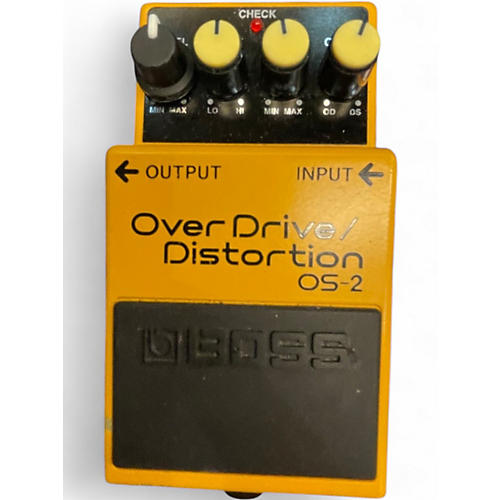 Used BOSS OS2 Overdrive Distortion Effect Pedal