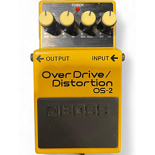 Used BOSS OS2 Overdrive Distortion Effect Pedal