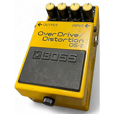 Used BOSS OS2 Overdrive Distortion Effect Pedal