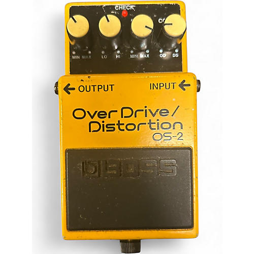 Used BOSS OS2 Overdrive Distortion Effect Pedal