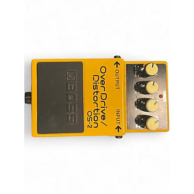 Used BOSS OS2 Overdrive Distortion Effect Pedal
