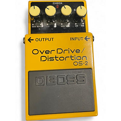 Used BOSS OS2 Overdrive Distortion Effect Pedal
