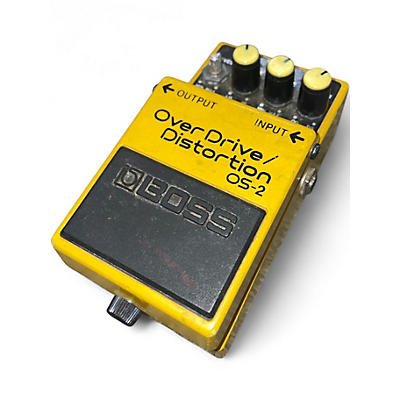 Used BOSS OS2 Overdrive Distortion Effect Pedal