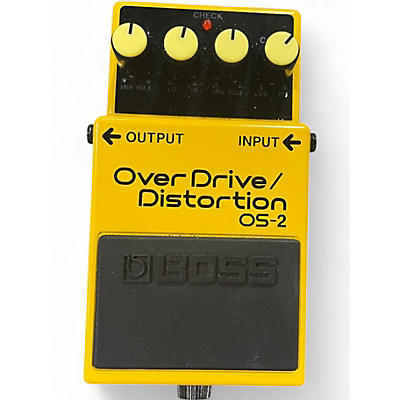 Used BOSS OS2 Overdrive Distortion Effect Pedal