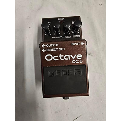 BOSS Used BOSS Octave OC-5 Effect Pedal