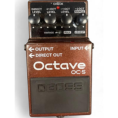 BOSS Used BOSS Octave OC-5 Effect Pedal