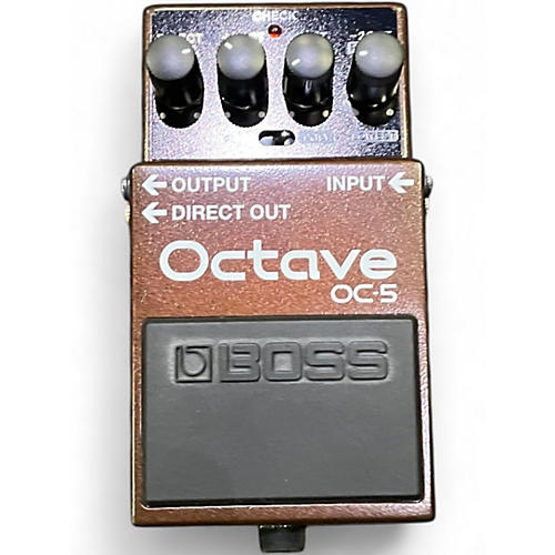 Used BOSS Octave OC5 Bass Effect Pedal