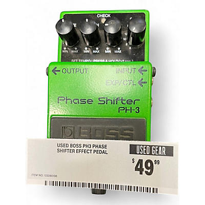 Used BOSS PH3 Phase Shifter Effect Pedal