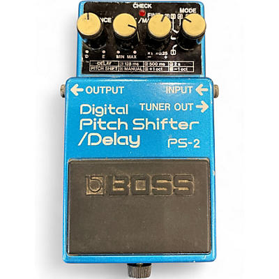 Used BOSS PS2 Digital Pitch Shifter Effect Pedal