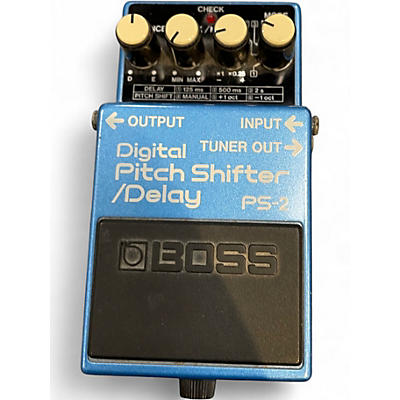 Used BOSS PS2 Digital Pitch Shifter Effect Pedal