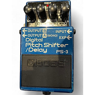 Used BOSS PS3 Digital Pitch Shifter Delay Effect Pedal