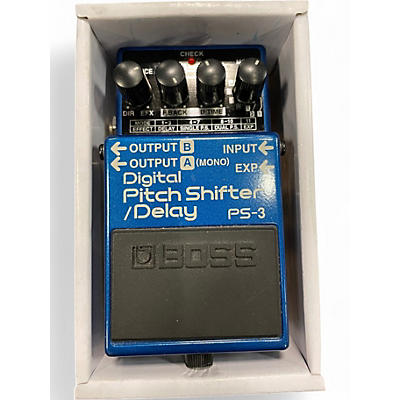 Used BOSS PS3 Digital Pitch Shifter Delay Effect Pedal