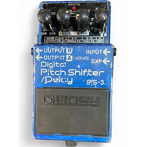 Used BOSS PS3 Digital Pitch Shifter Delay Effect Pedal