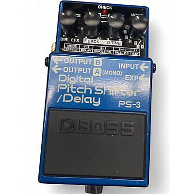 Used BOSS PS3 Digital Pitch Shifter Delay Effect Pedal