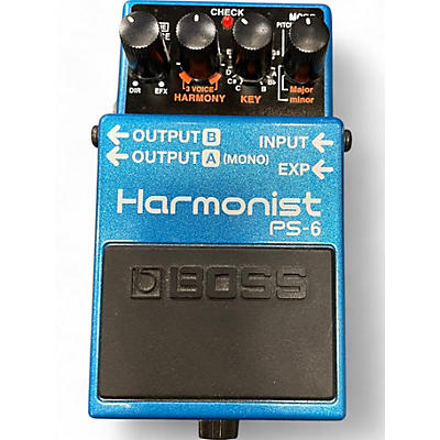 Used BOSS PS6 Harmonist Effect Pedal