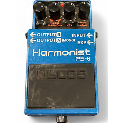 Used BOSS PS6 Harmonist Effect Pedal