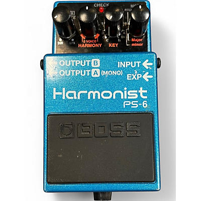 Used BOSS PS6 Harmonist Effect Pedal