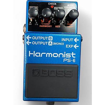 Used BOSS PS6 Harmonist Effect Pedal